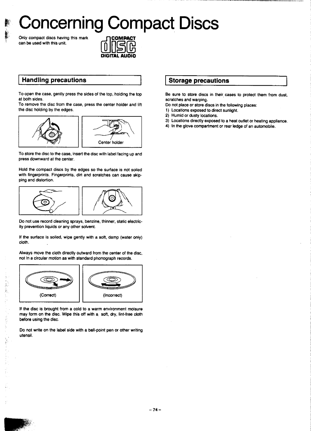 Technics SC-CH900 manual 