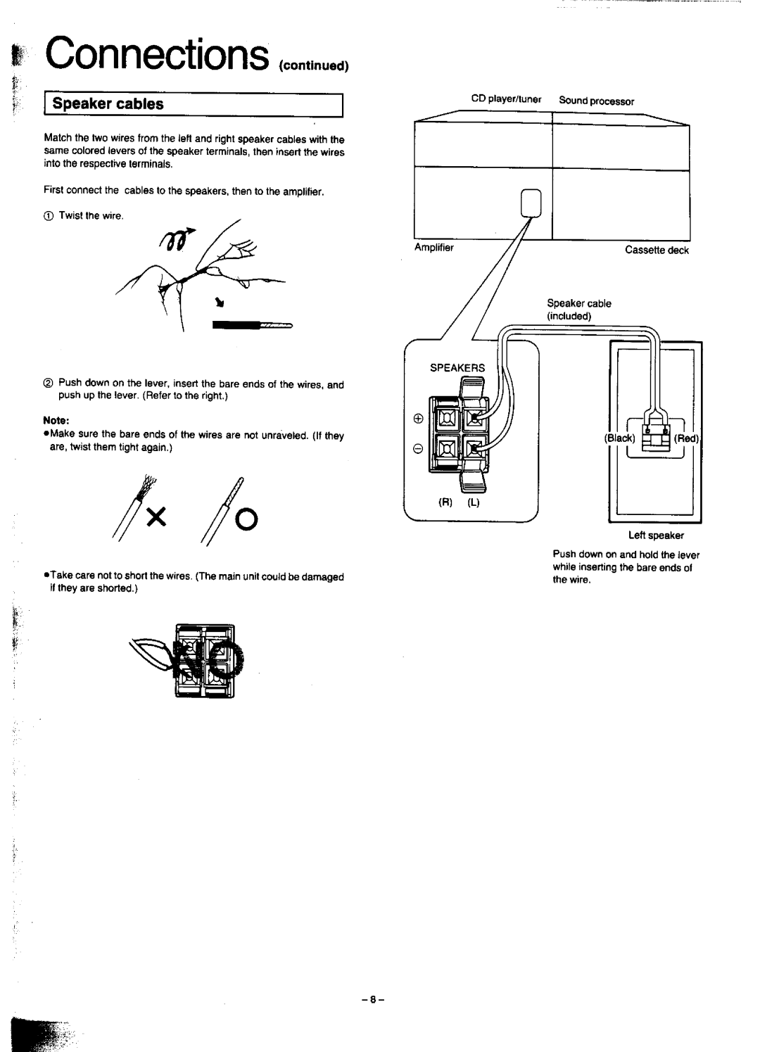 Technics SC-CH900 manual 