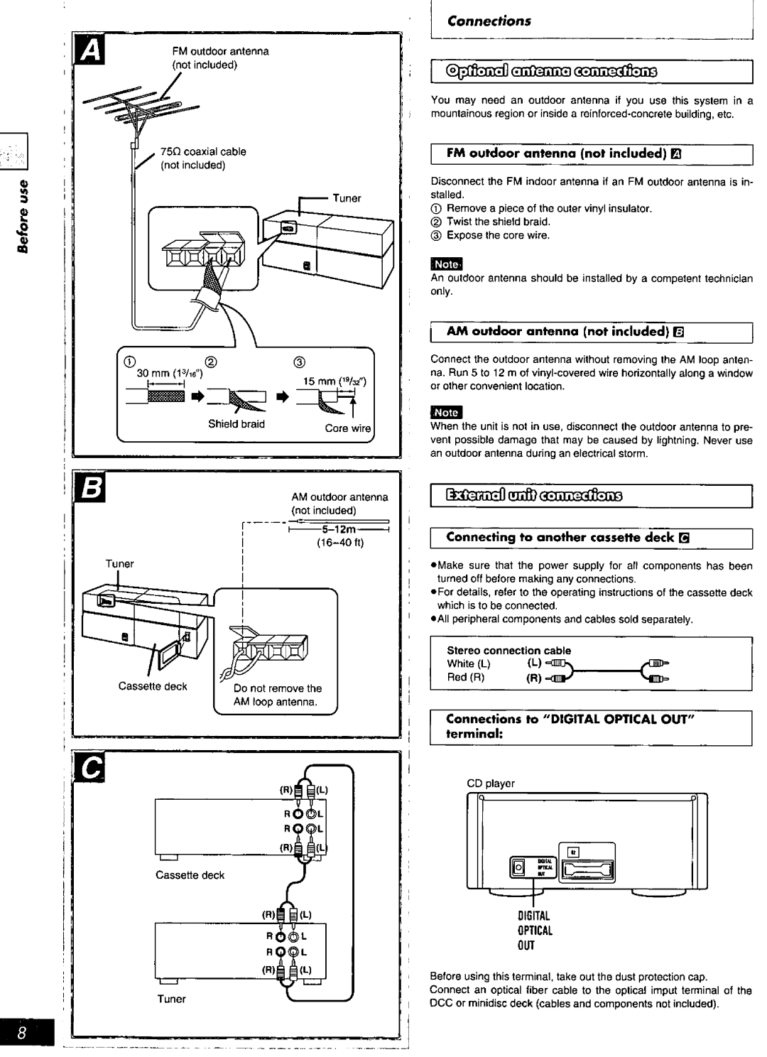 Technics RQT4593-P, SC-HD550 manual 