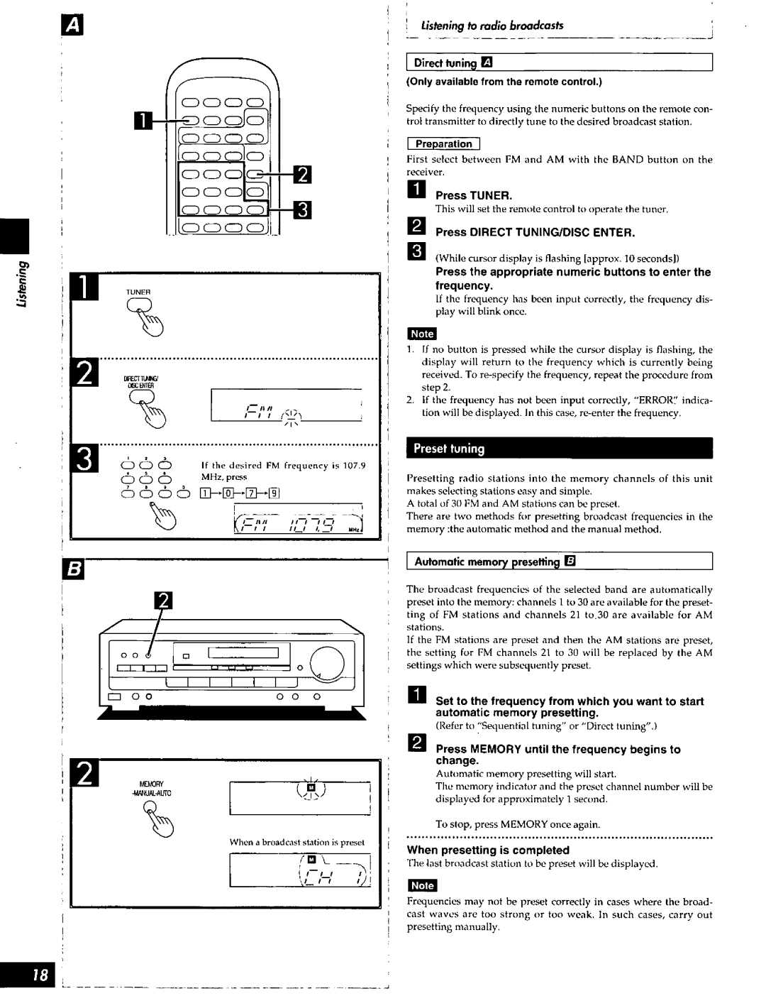 Technics SC-S2050 manual 