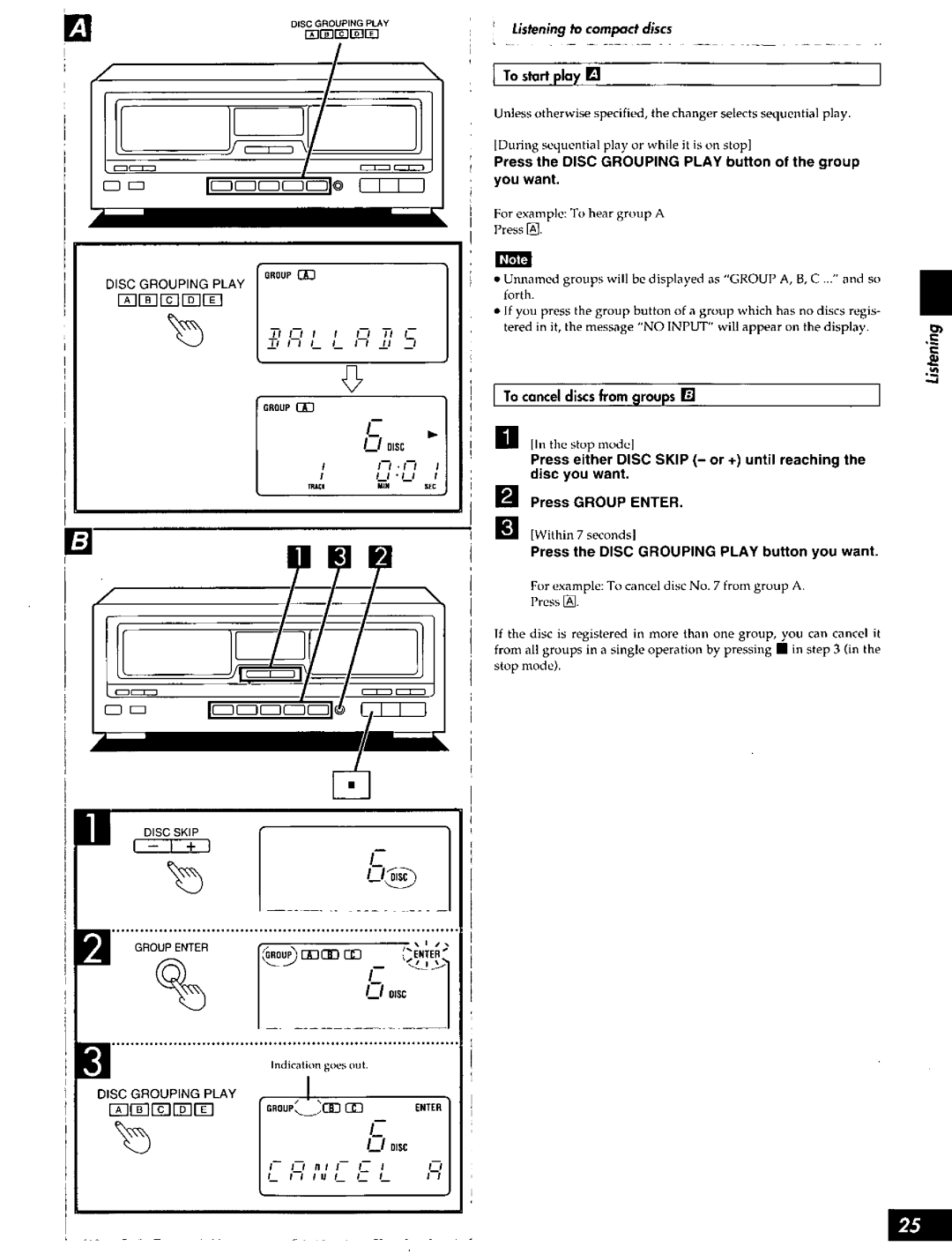 Technics SC-S2050 manual 