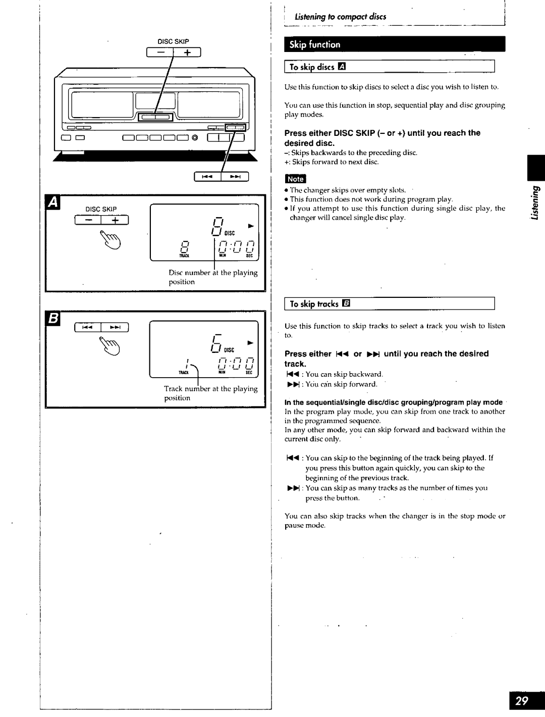 Technics SC-S2050 manual 