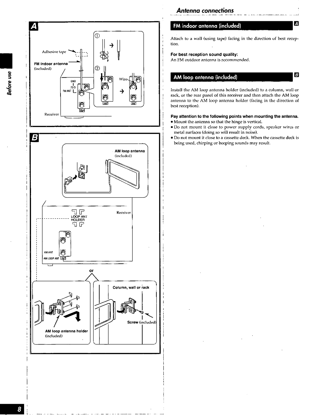 Technics SC-S2050 manual 