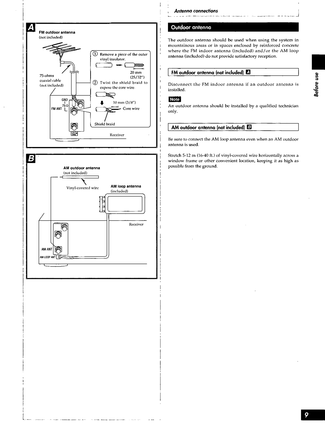 Technics SC-S2050 manual 