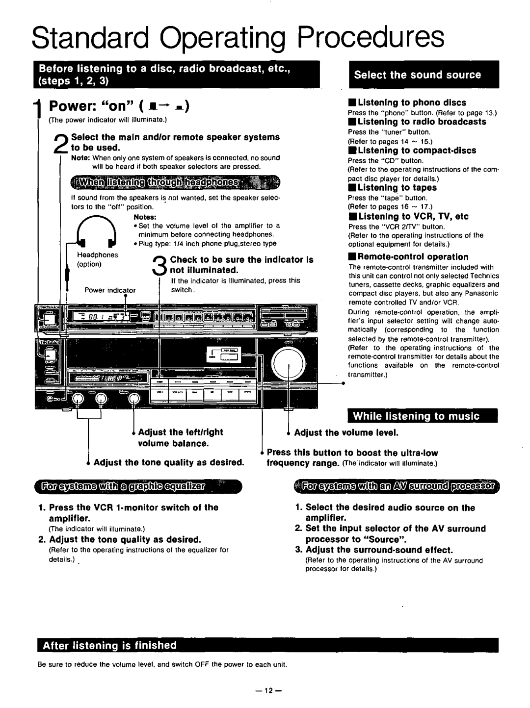 Technics SD-A850 manual 