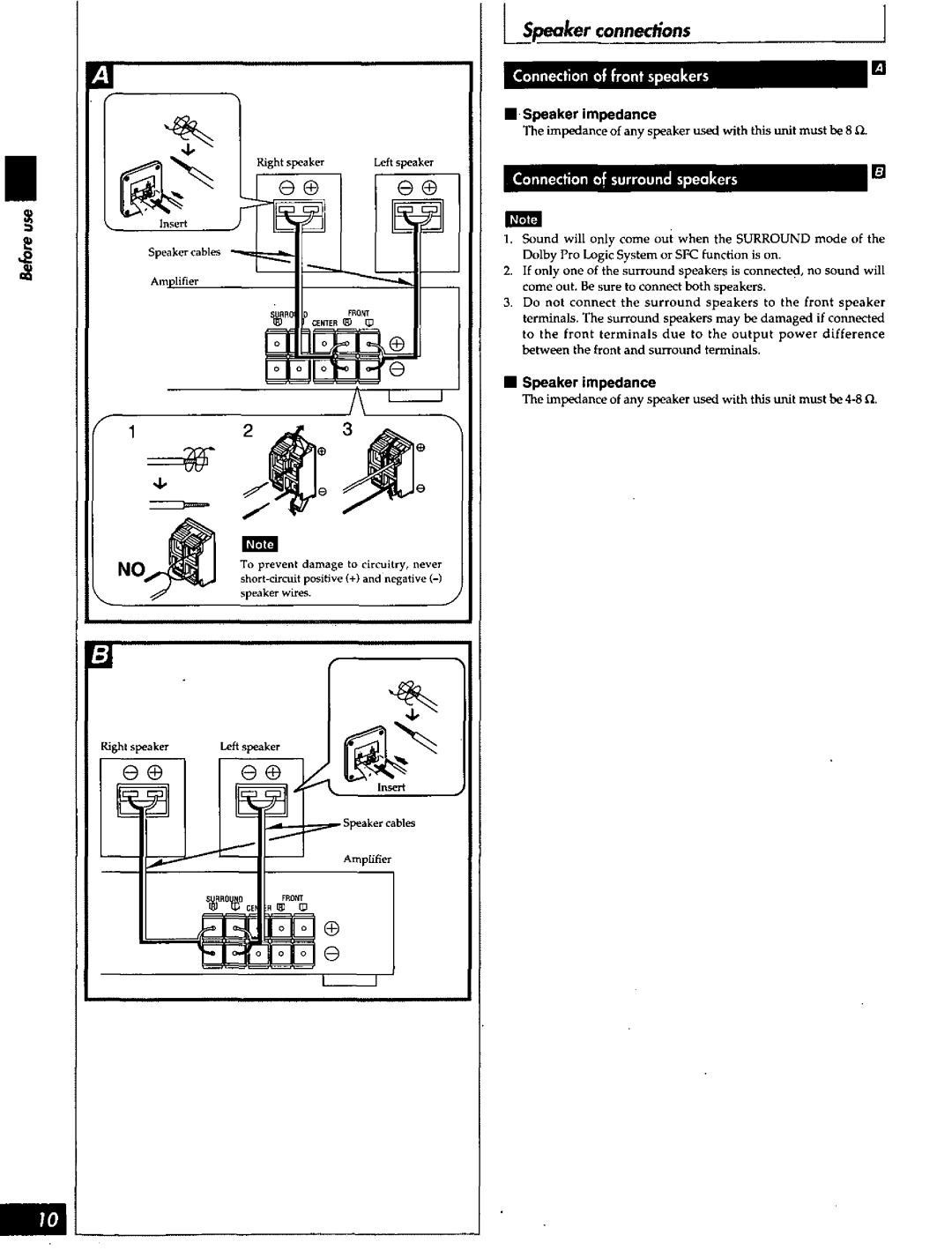 Technics SD-S948, SD-S748, SD-S738 manual 