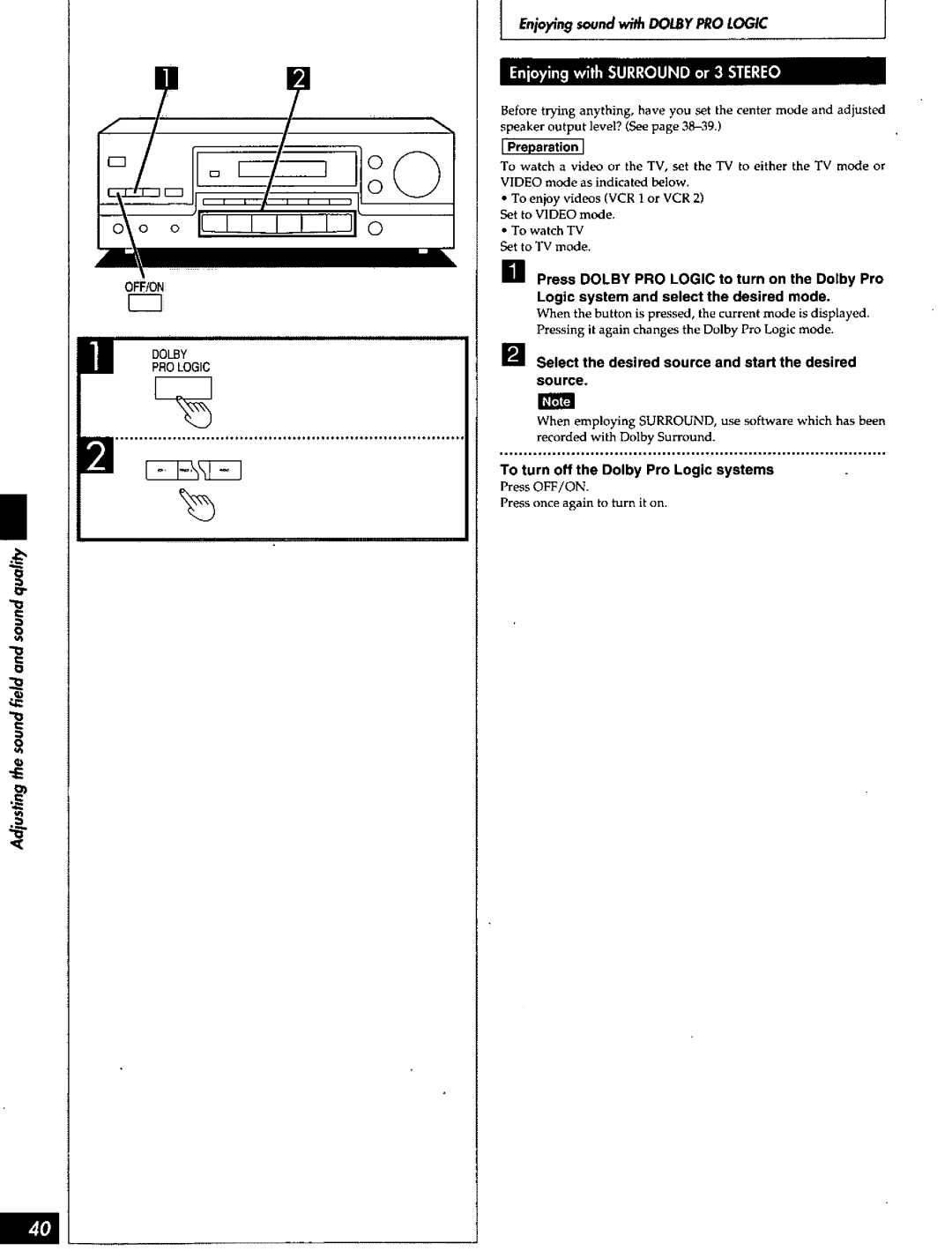 Technics SD-S948, SD-S748, SD-S738 manual 