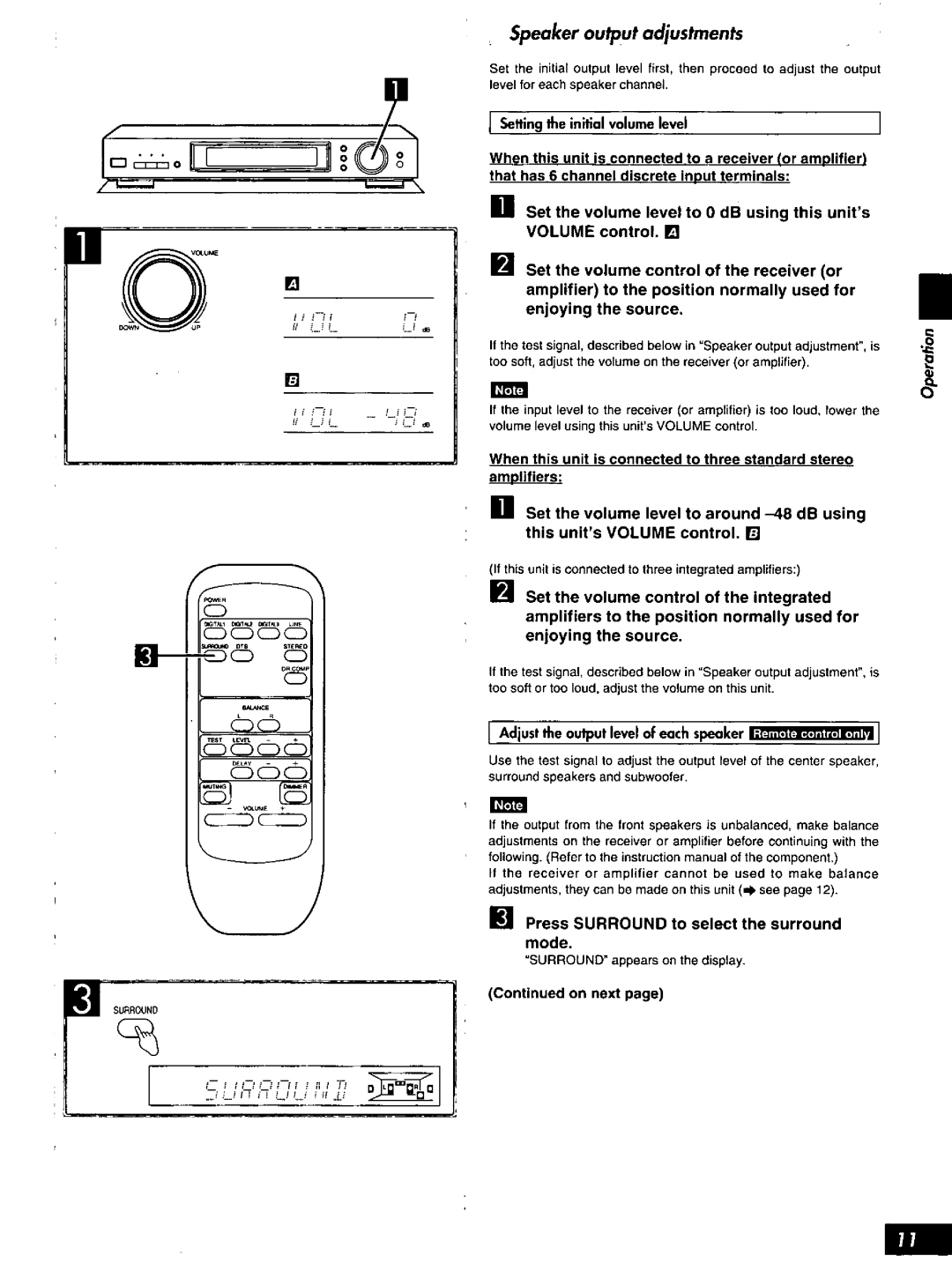 Technics HQT4538-P, SH-AC500D manual 