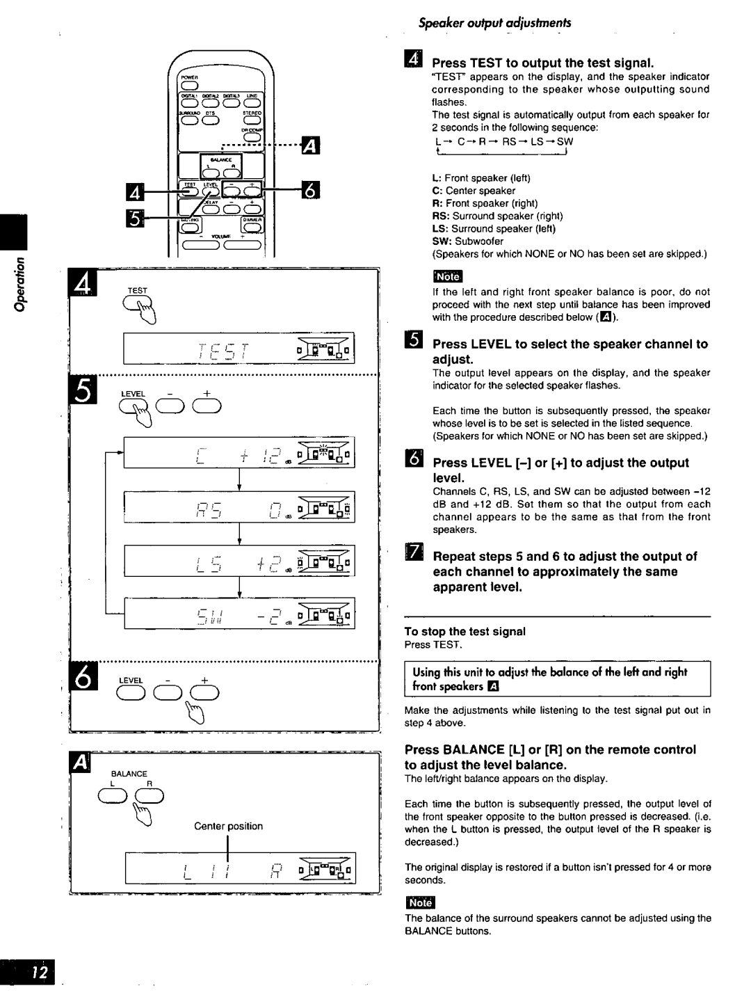 Technics SH-AC500D, HQT4538-P manual 