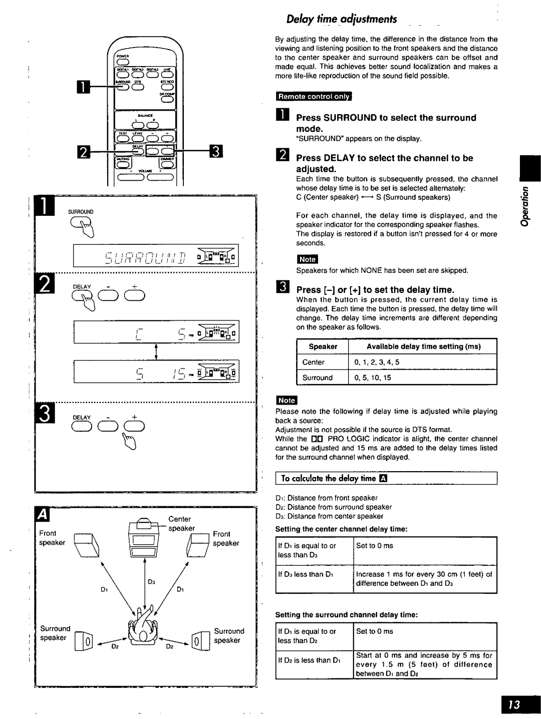 Technics HQT4538-P, SH-AC500D manual 