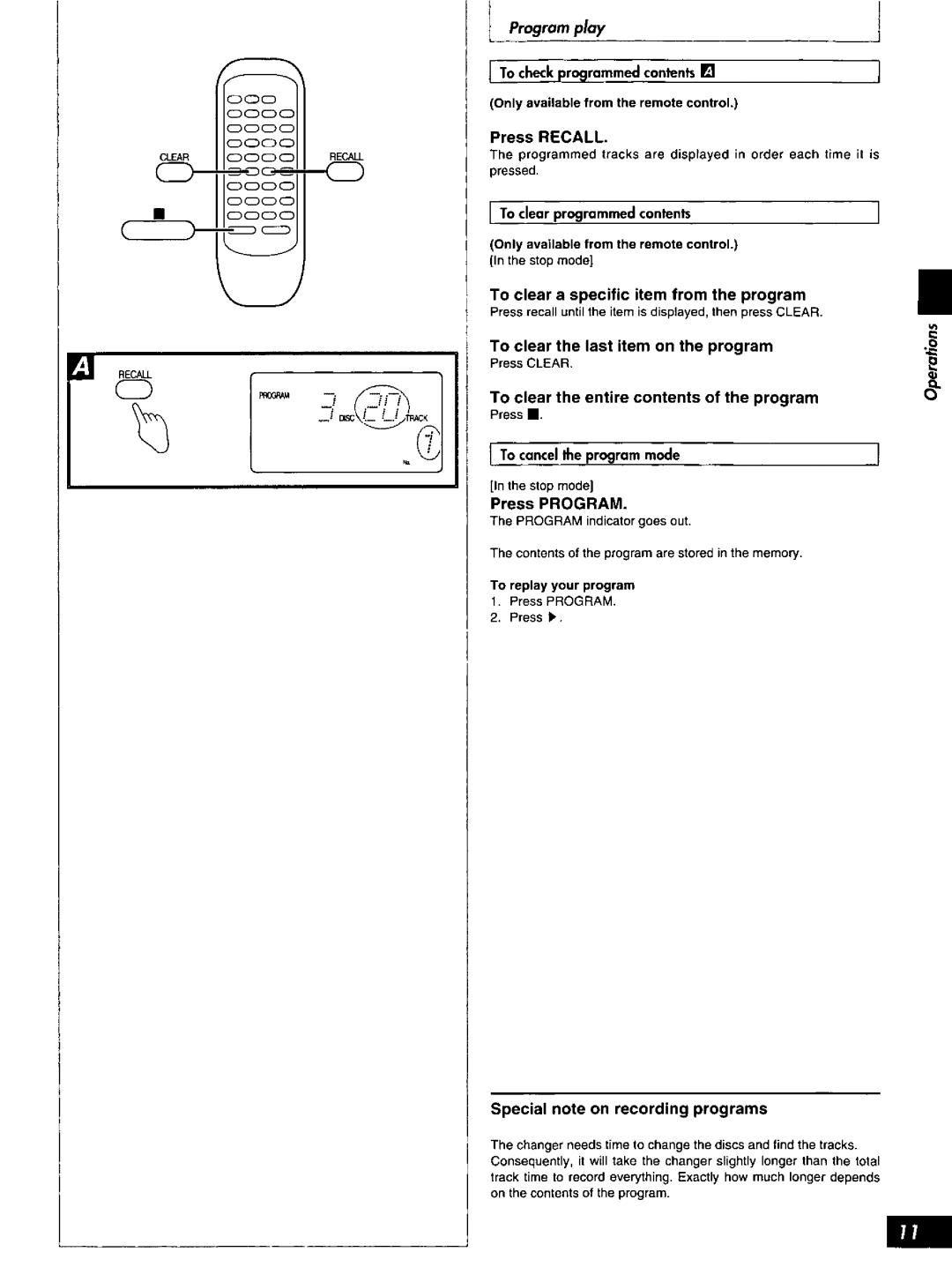 Technics SL-MC6 manual 