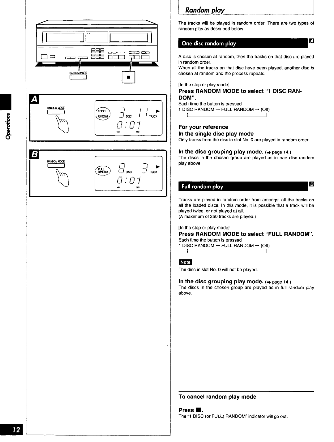 Technics SL-MC6 manual 