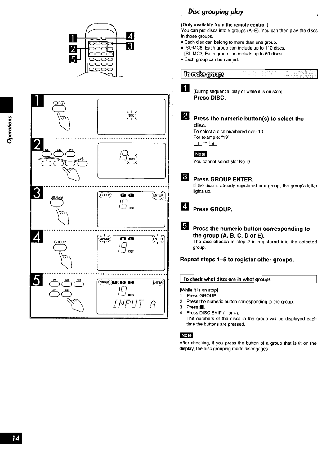 Technics SL-MC6 manual 