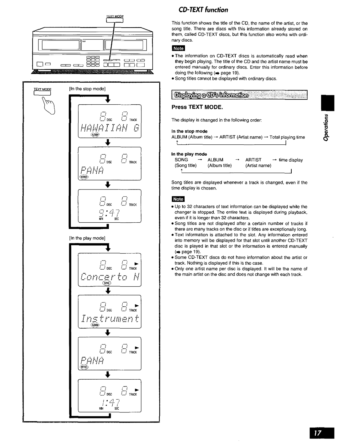 Technics SL-MC6 manual 