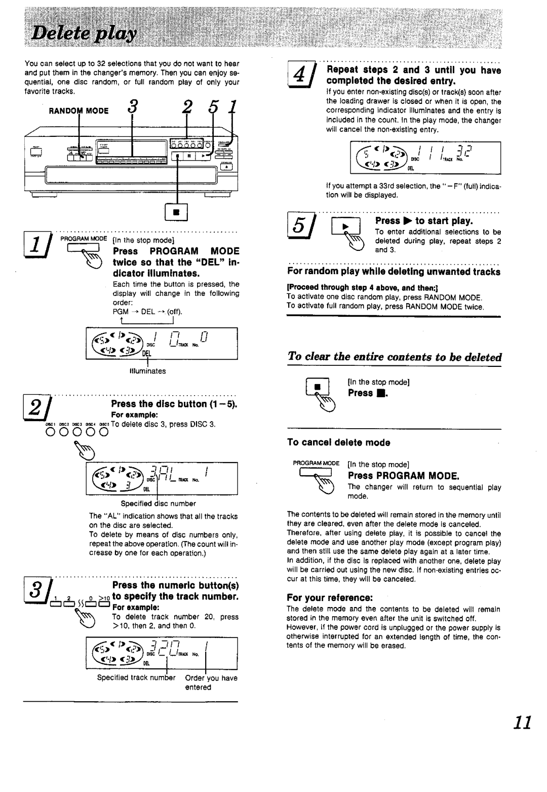 Technics SL-PD867, SL-PD667 manual 
