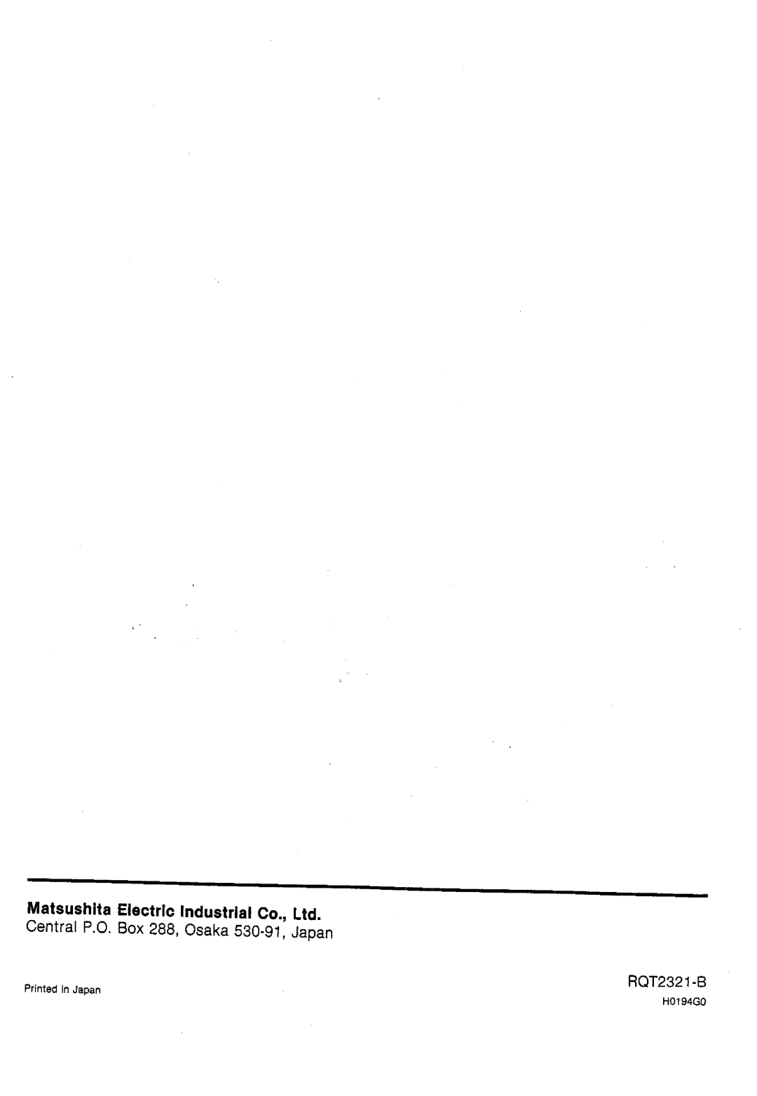 Technics SL-PD667, SL-PD867 manual 