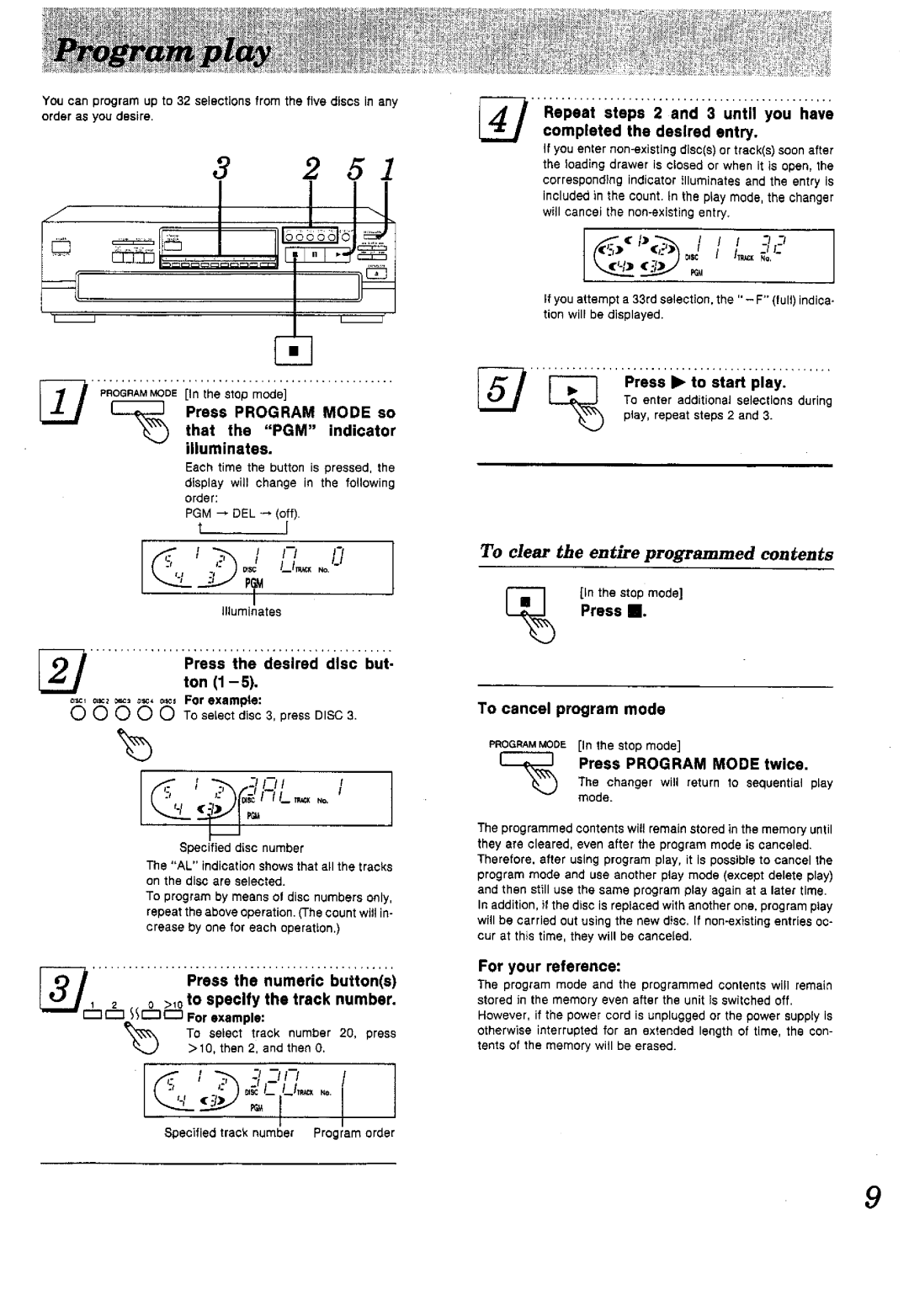 Technics SL-PD867, SL-PD667 manual 