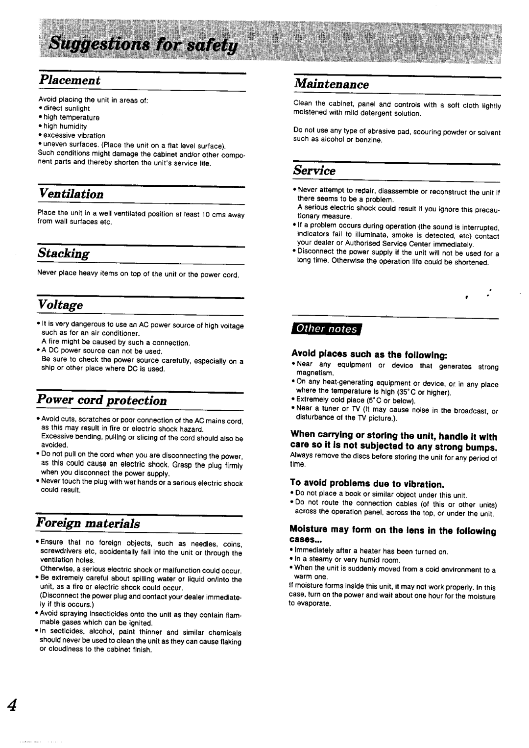 Technics sl-pd887 manual 