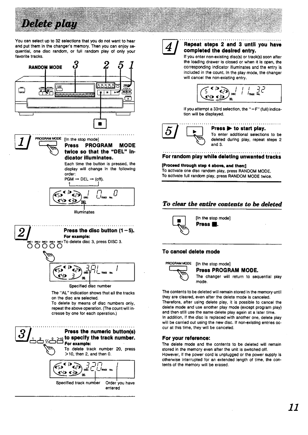 Technics SL-PD888 manual 