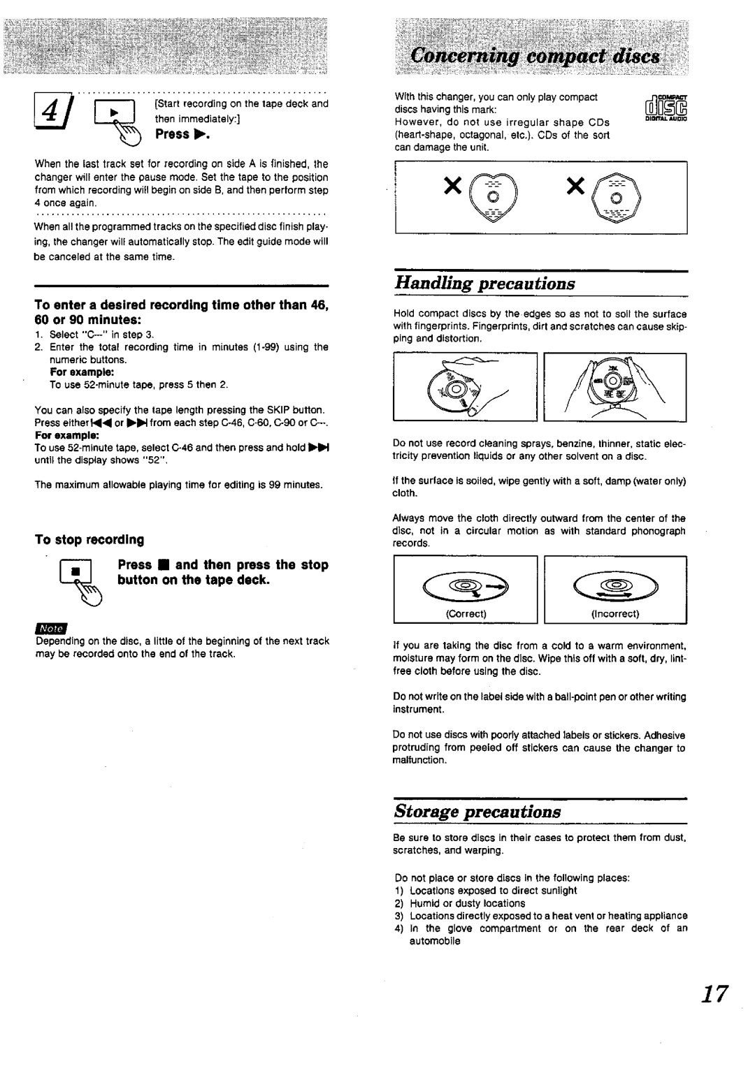 Technics SL-PD888 manual 