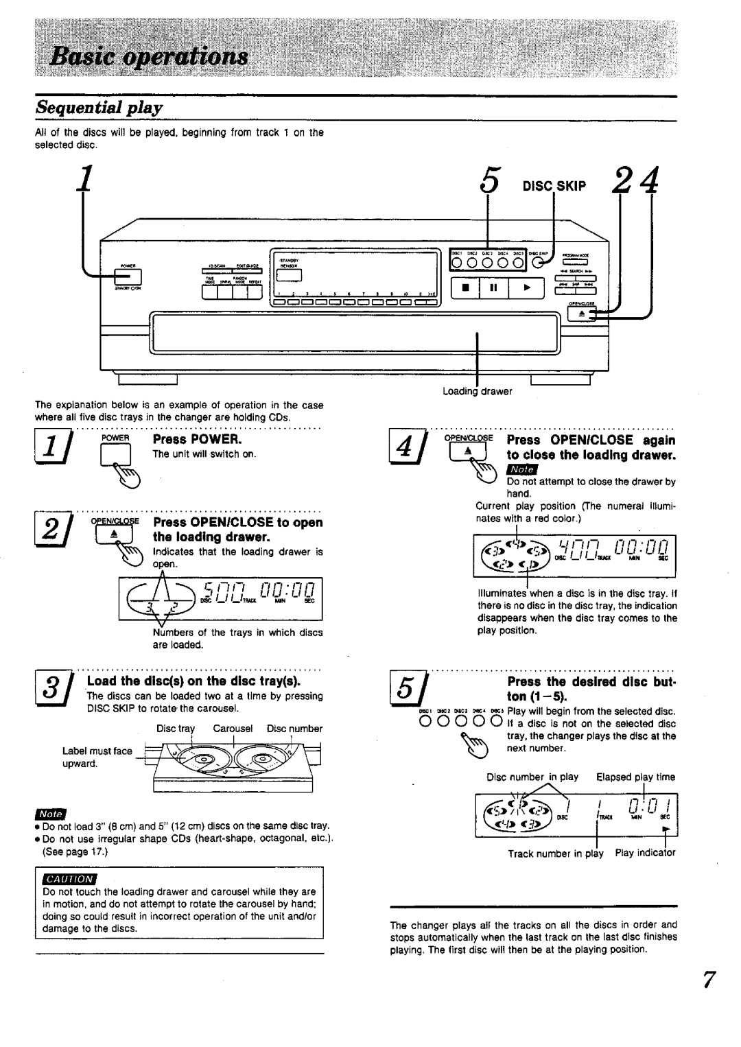 Technics SL-PD888 manual 