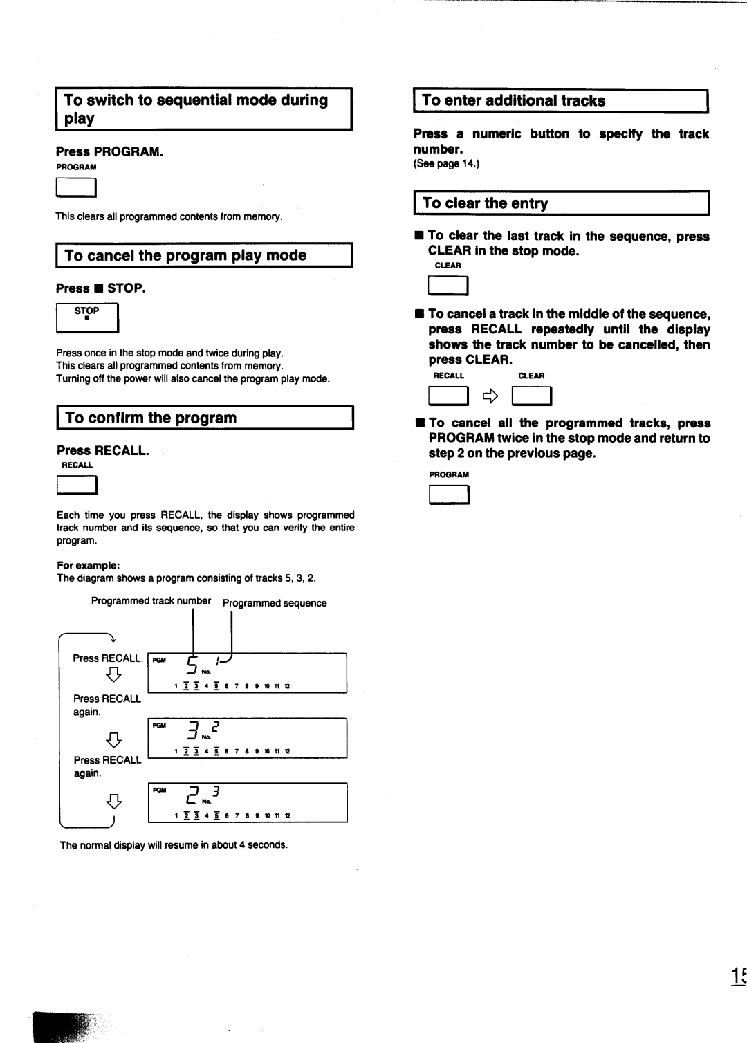 Technics SL-PG440 manual 