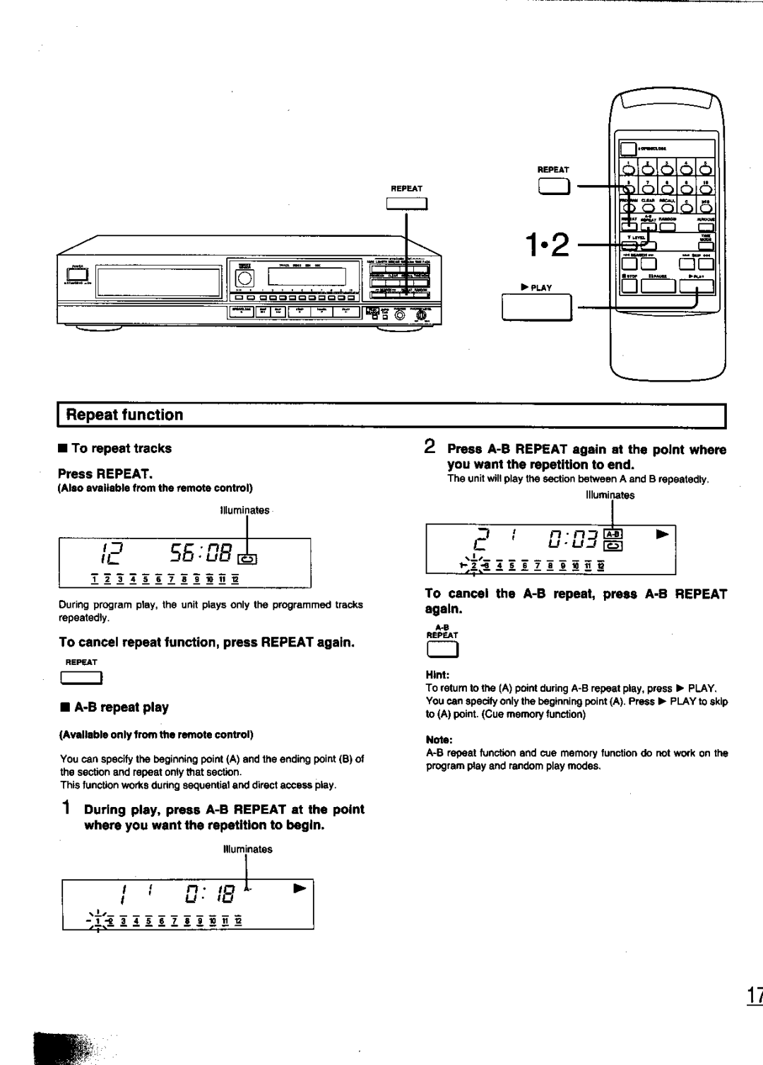 Technics SL-PG440 manual 