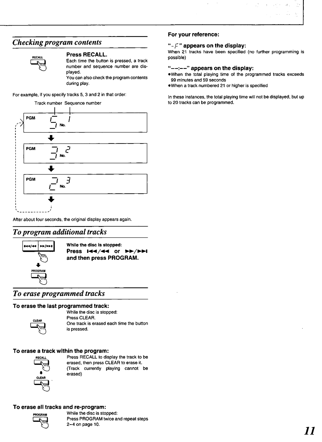 Technics SL-PG480A manual 