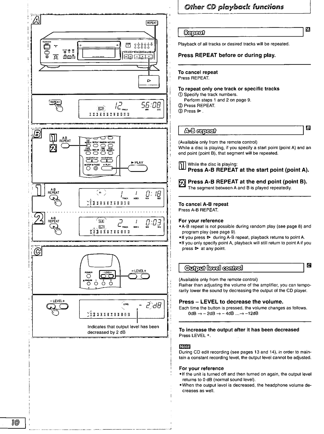 Technics SL-PS770D manual 