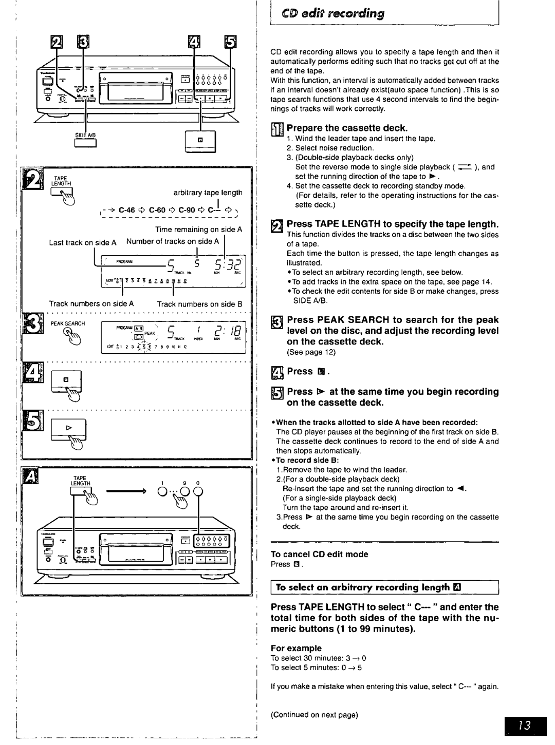 Technics SL-PS770D manual 