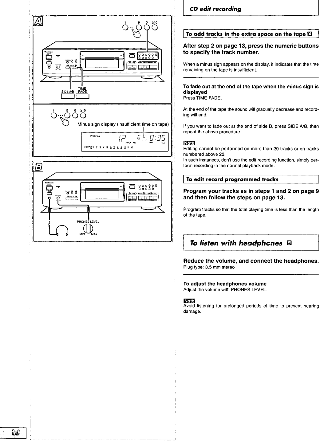 Technics SL-PS770D manual 