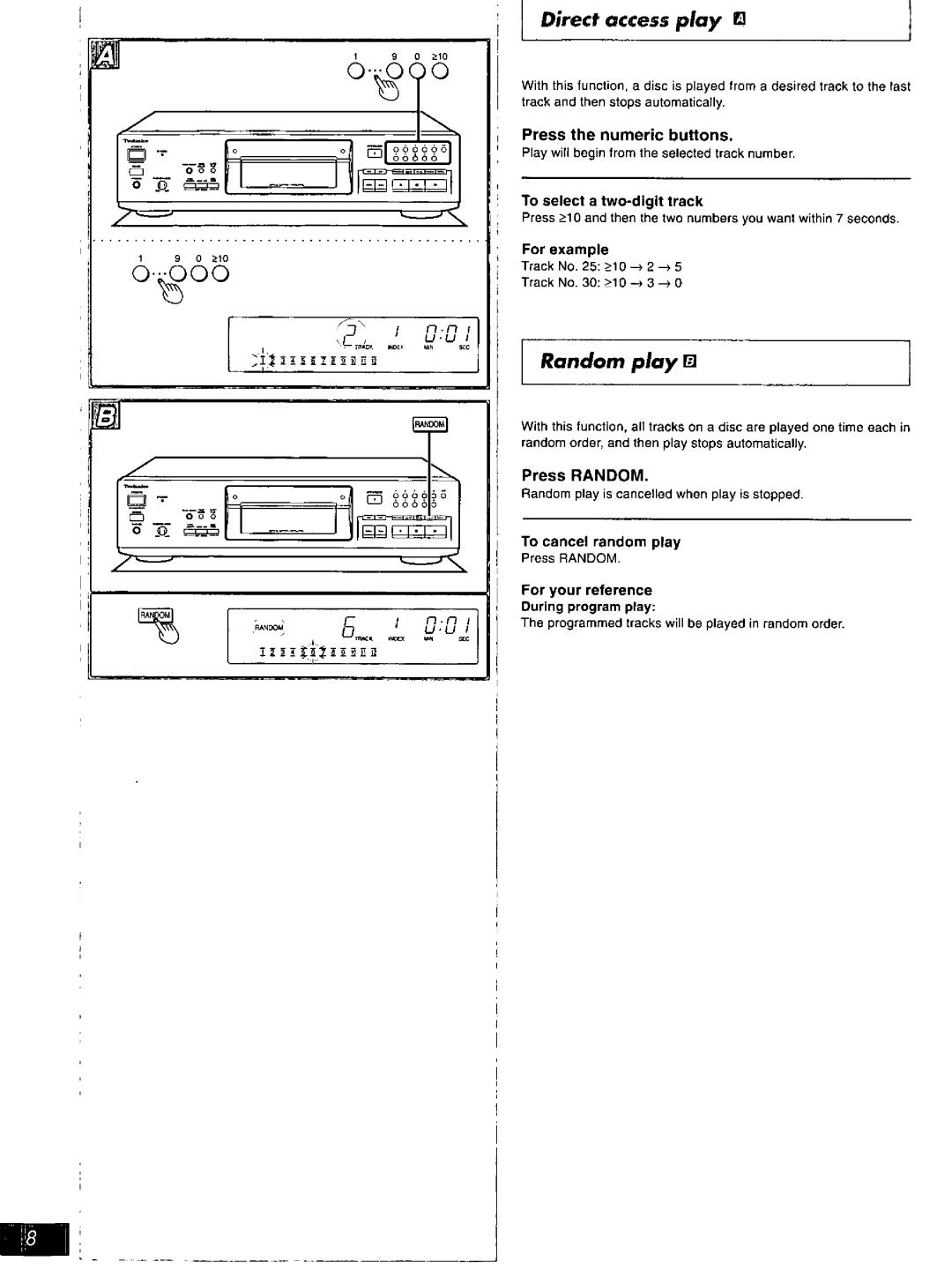 Technics SL-PS770D manual 