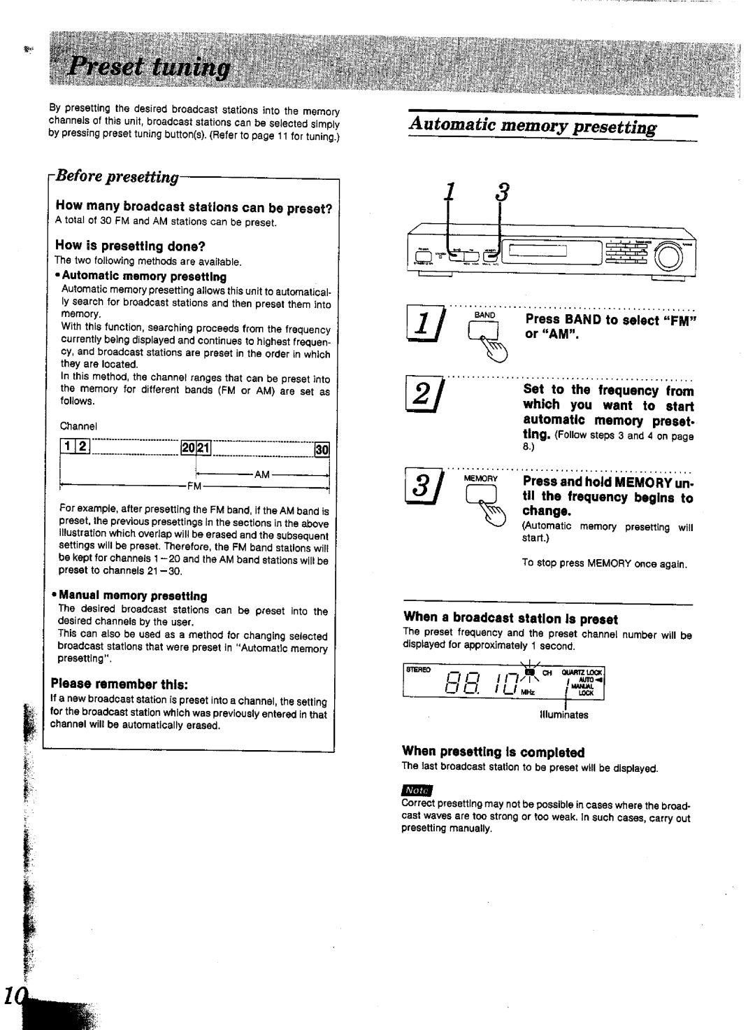 Technics ST-GT350 manual 