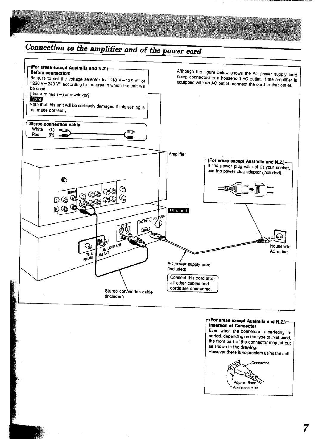 Technics ST-GT350 manual 