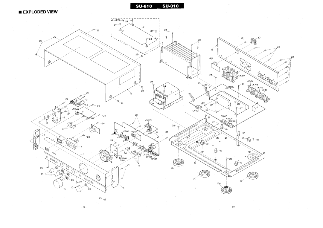 Technics SU-810 manual 