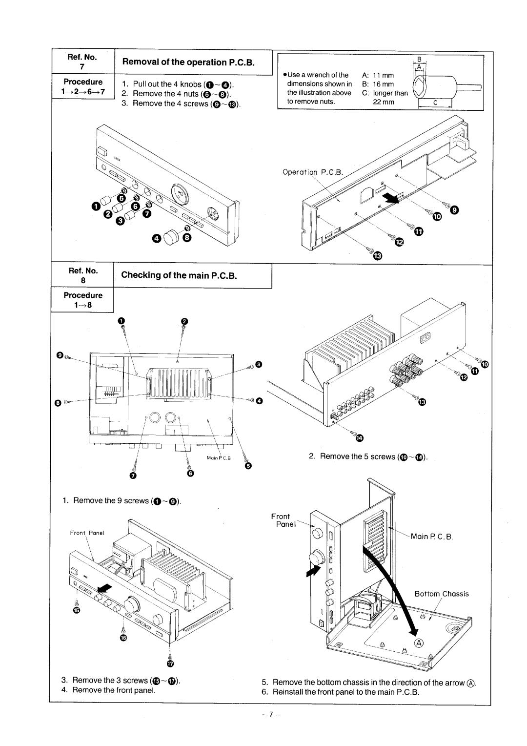 Technics SU-810 manual 