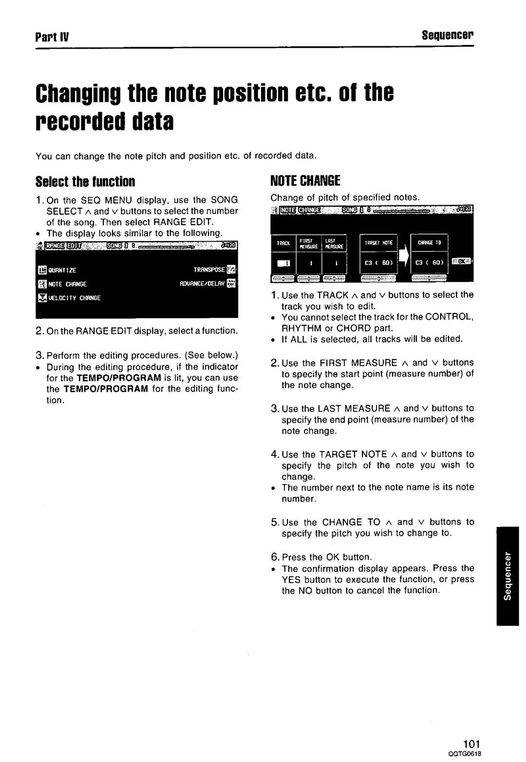 Technics SX-KN6500 manual 