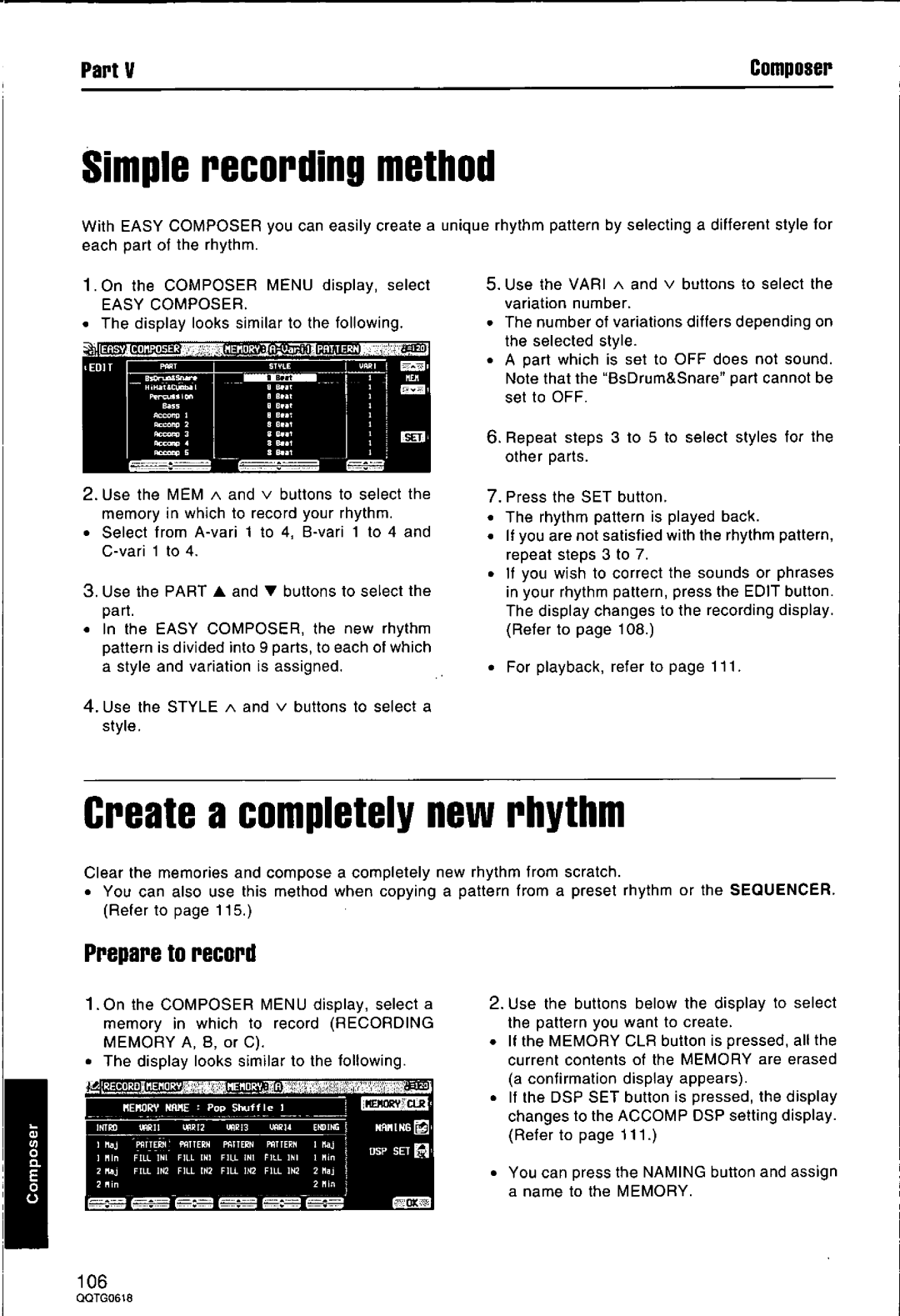 Technics SX-KN6500 manual 