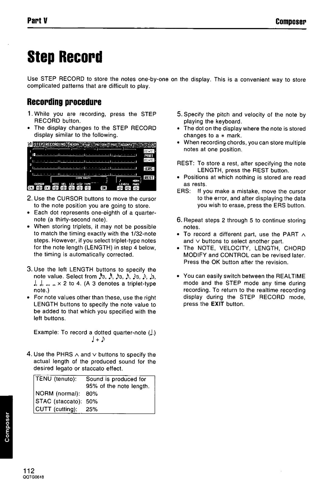 Technics SX-KN6500 manual 