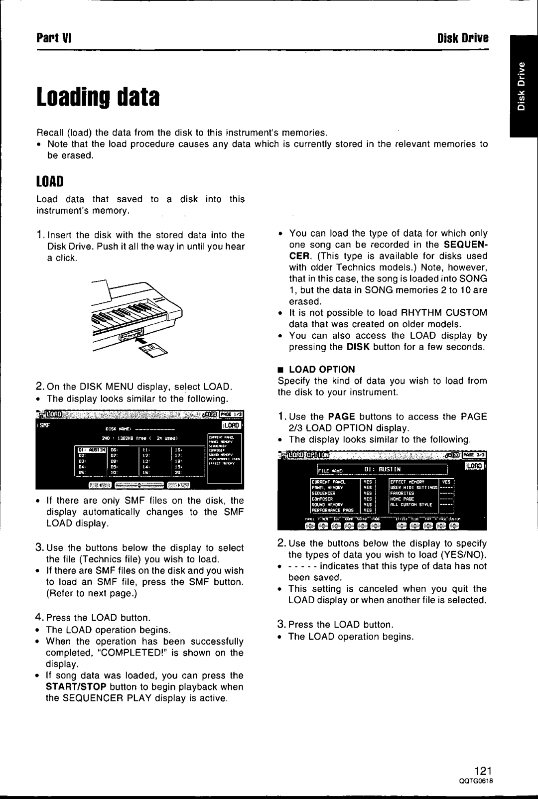 Technics SX-KN6500 manual 