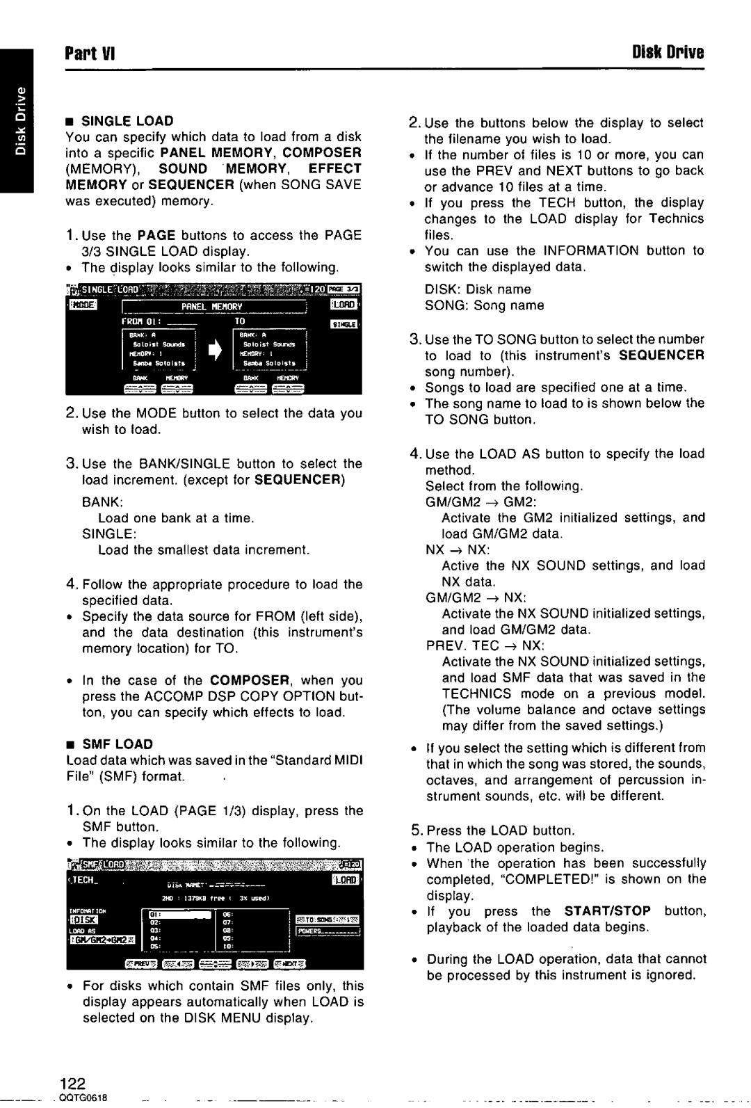 Technics SX-KN6500 manual 