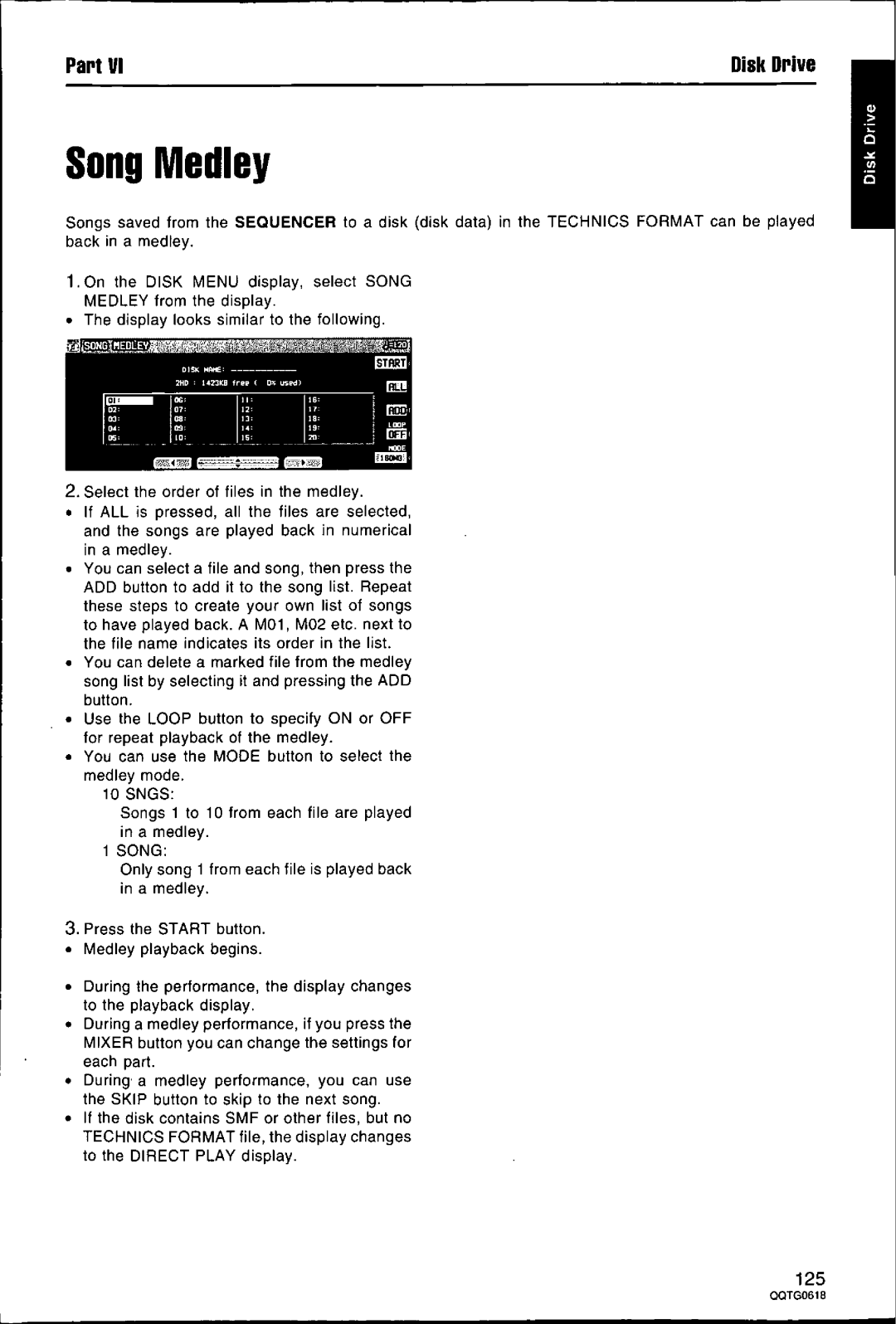 Technics SX-KN6500 manual 