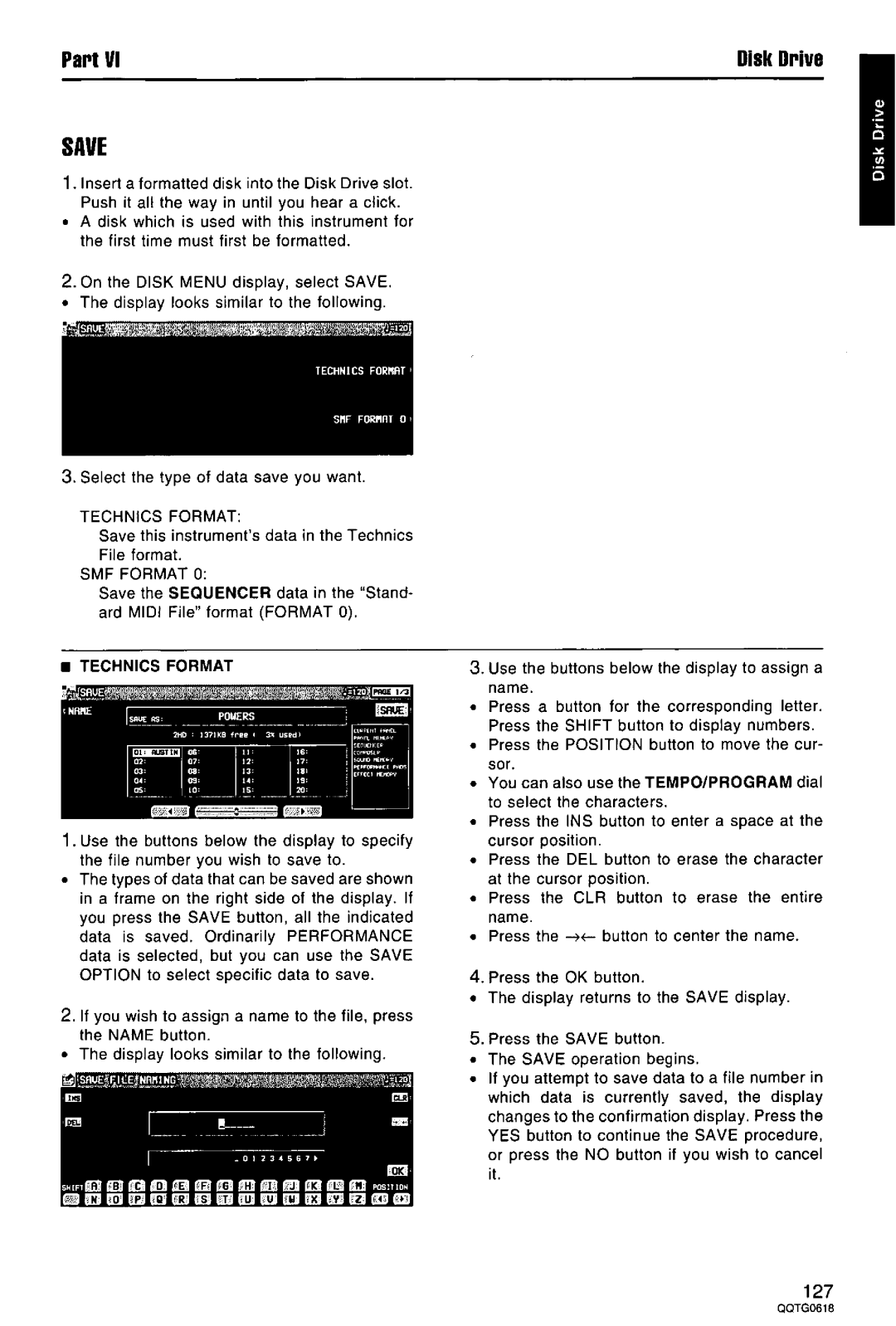 Technics SX-KN6500 manual 