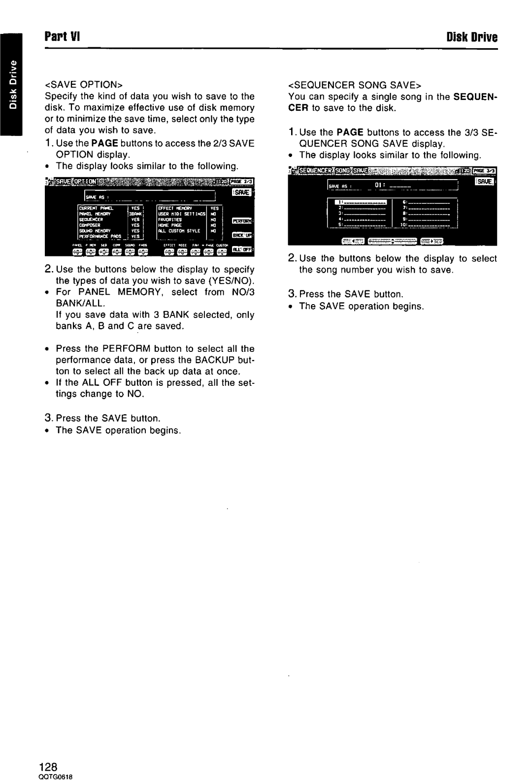 Technics SX-KN6500 manual 