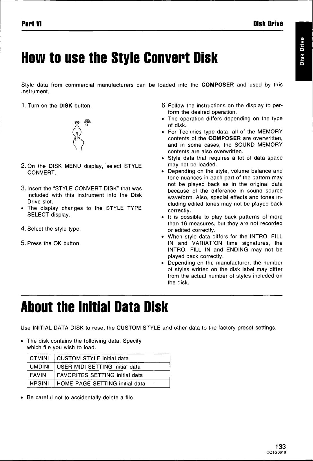 Technics SX-KN6500 manual 