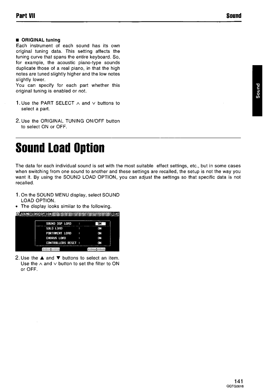 Technics SX-KN6500 manual 