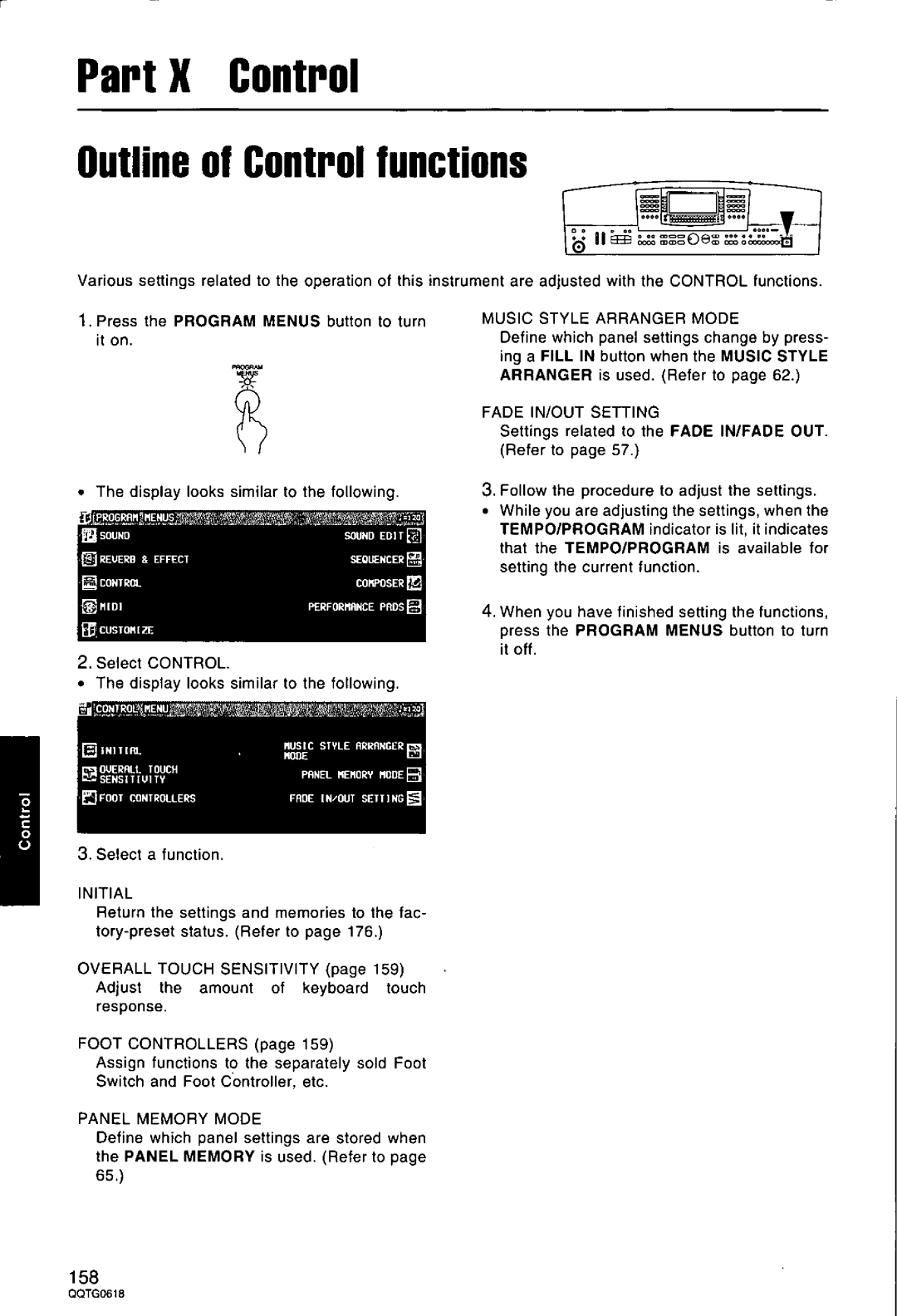 Technics SX-KN6500 manual 