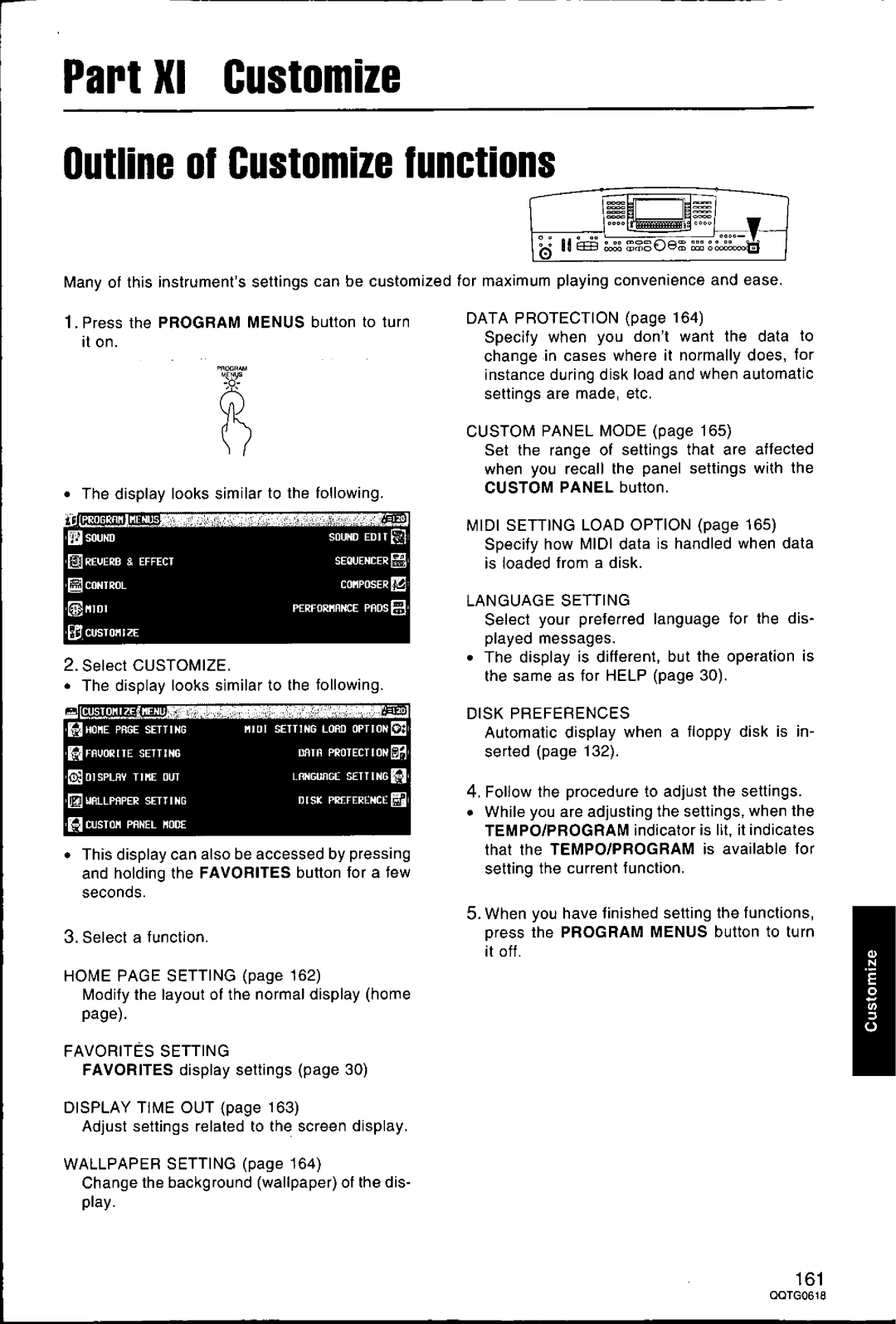 Technics SX-KN6500 manual 