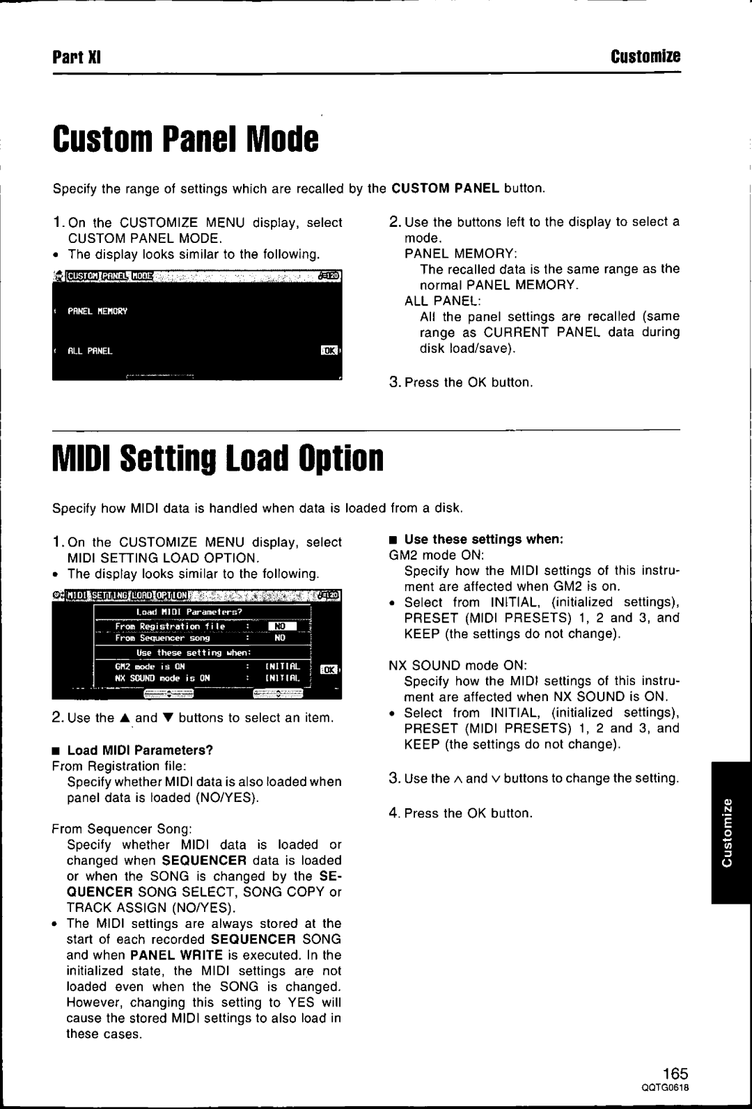 Technics SX-KN6500 manual 