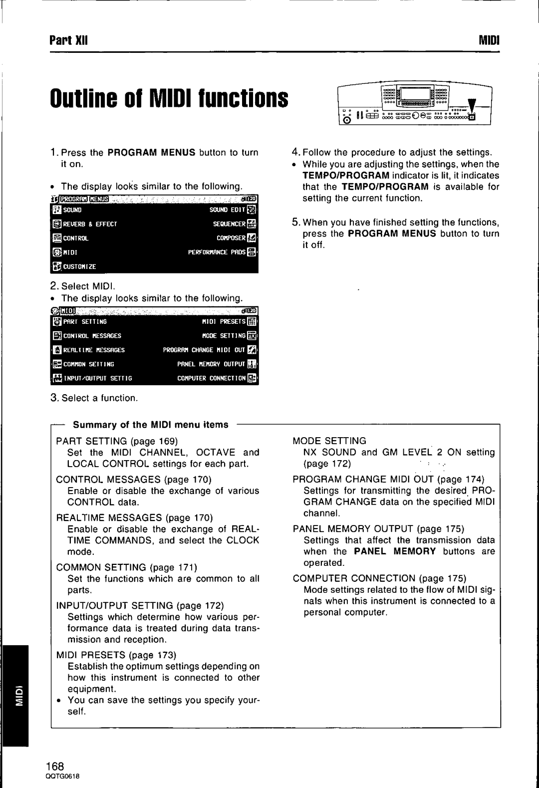 Technics SX-KN6500 manual 